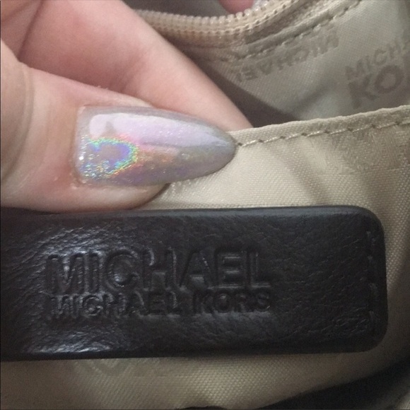 MICHAEL KORS HUDSON IN RICH EXPRESSO BROWN/GOLD - Picture 6 of 8